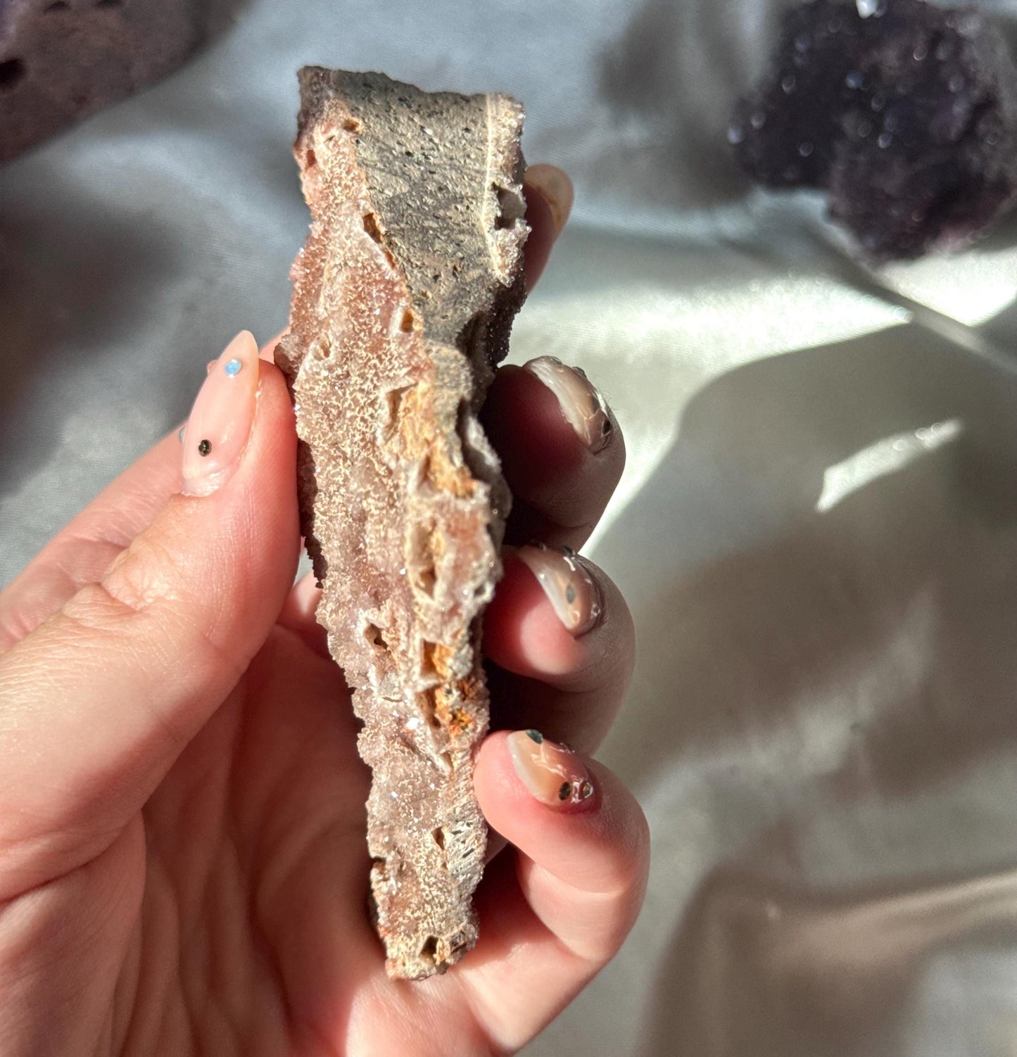 Beautiful Druzy Alaçam Amethyst Cluster from Turkey | Lilac Amethyst Natural Amethyst