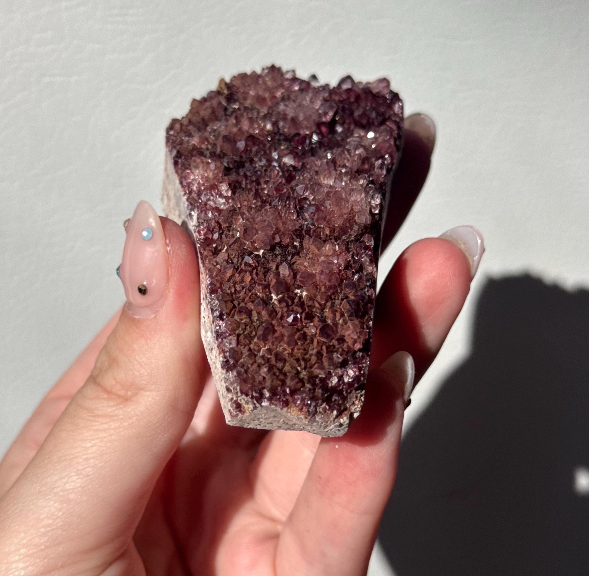 Beautiful Druzy Alaçam Amethyst Cluster from Turkey | Lilac Amethyst Natural Amethyst