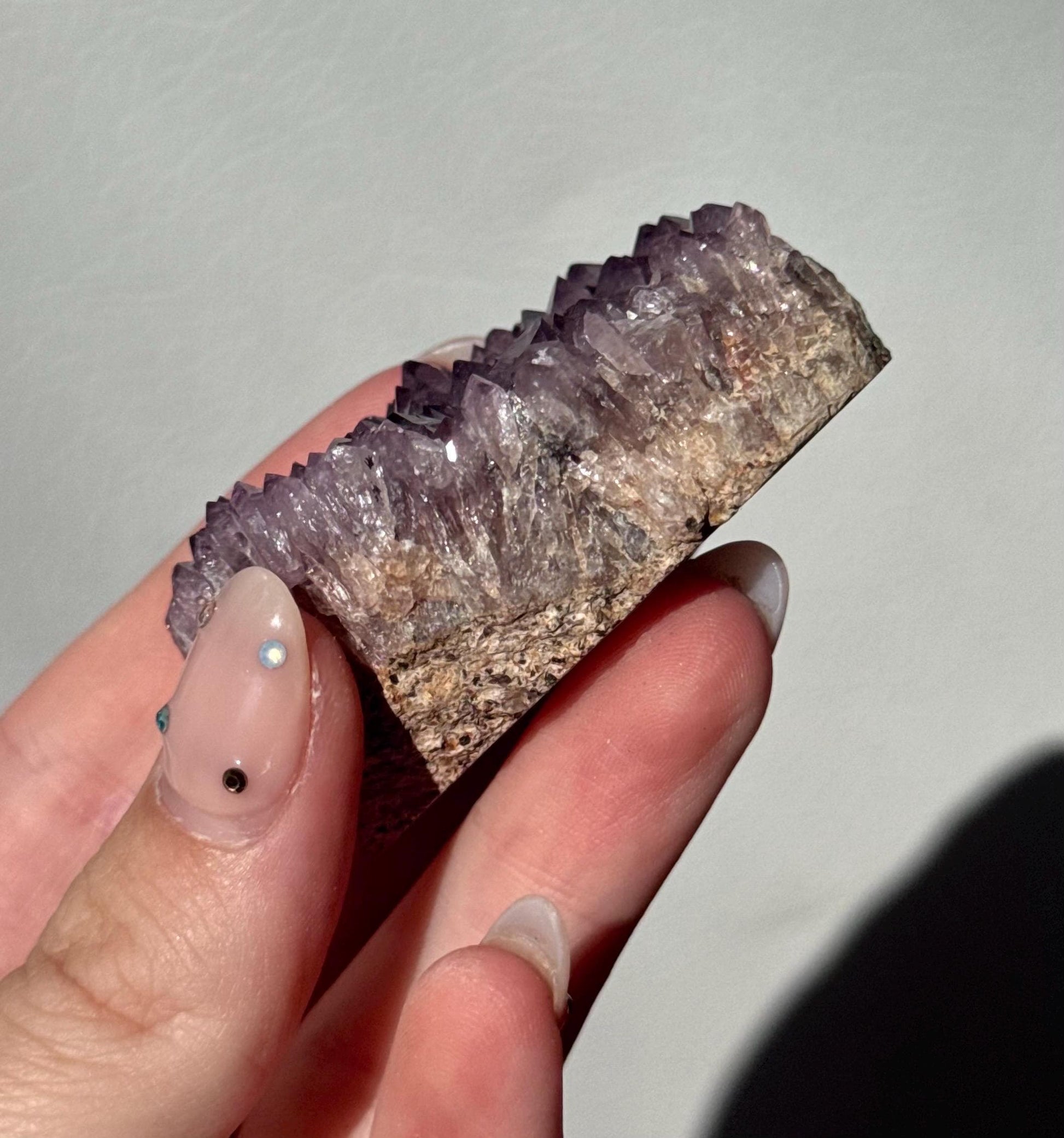 Beautiful Druzy Alaçam Amethyst Cluster from Turkey | Lilac Amethyst Natural Amethyst