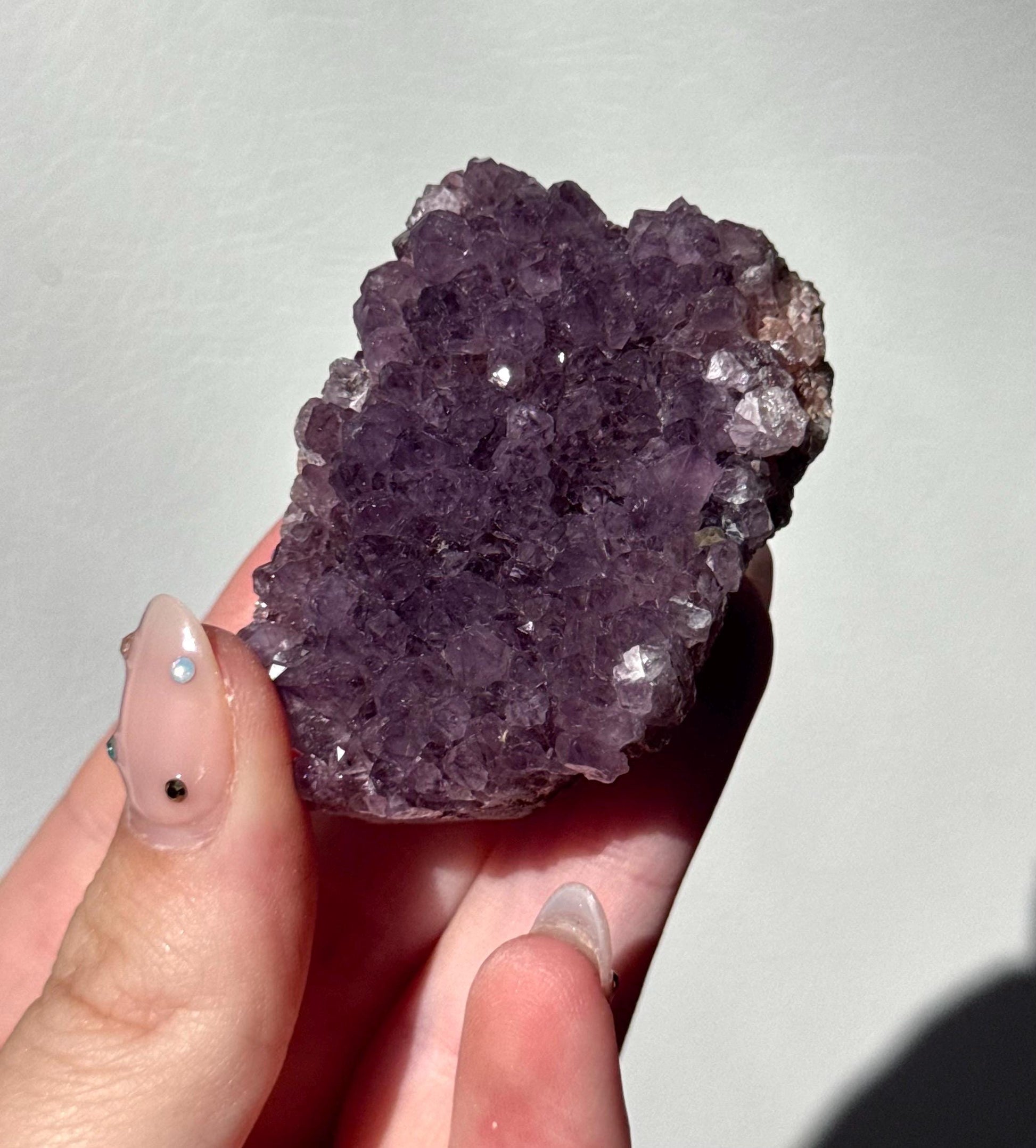 Beautiful Druzy Alaçam Amethyst Cluster from Turkey | Lilac Amethyst Natural Amethyst
