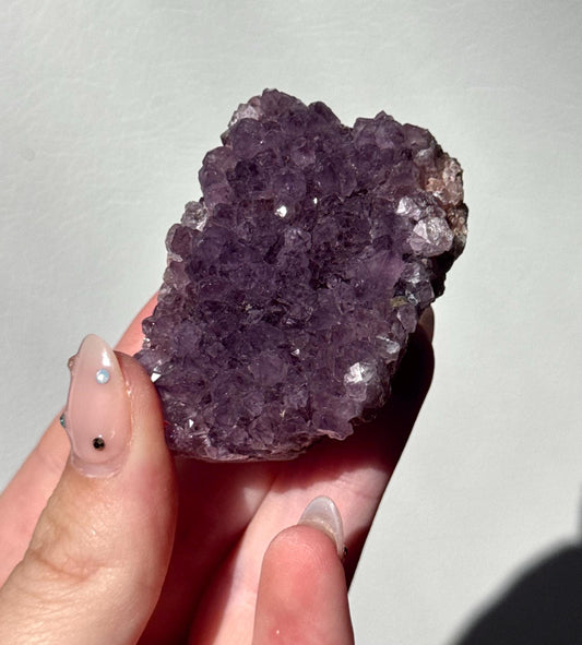 Beautiful Druzy Alaçam Amethyst Cluster from Turkey | Lilac Amethyst Natural Amethyst