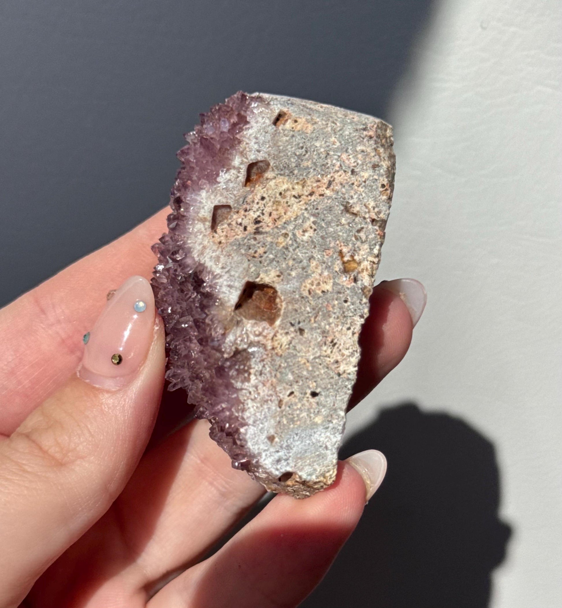 Beautiful Druzy Alaçam Amethyst Cluster from Turkey | Lilac Amethyst Natural Amethyst