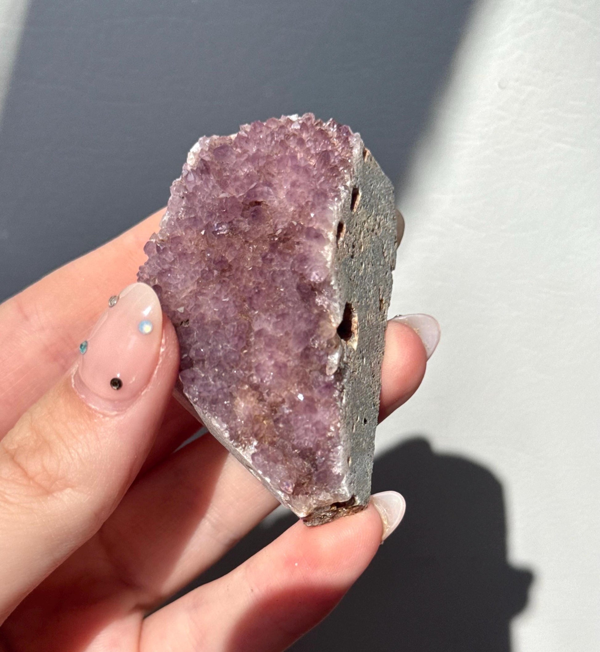 Beautiful Druzy Alaçam Amethyst Cluster from Turkey | Lilac Amethyst Natural Amethyst