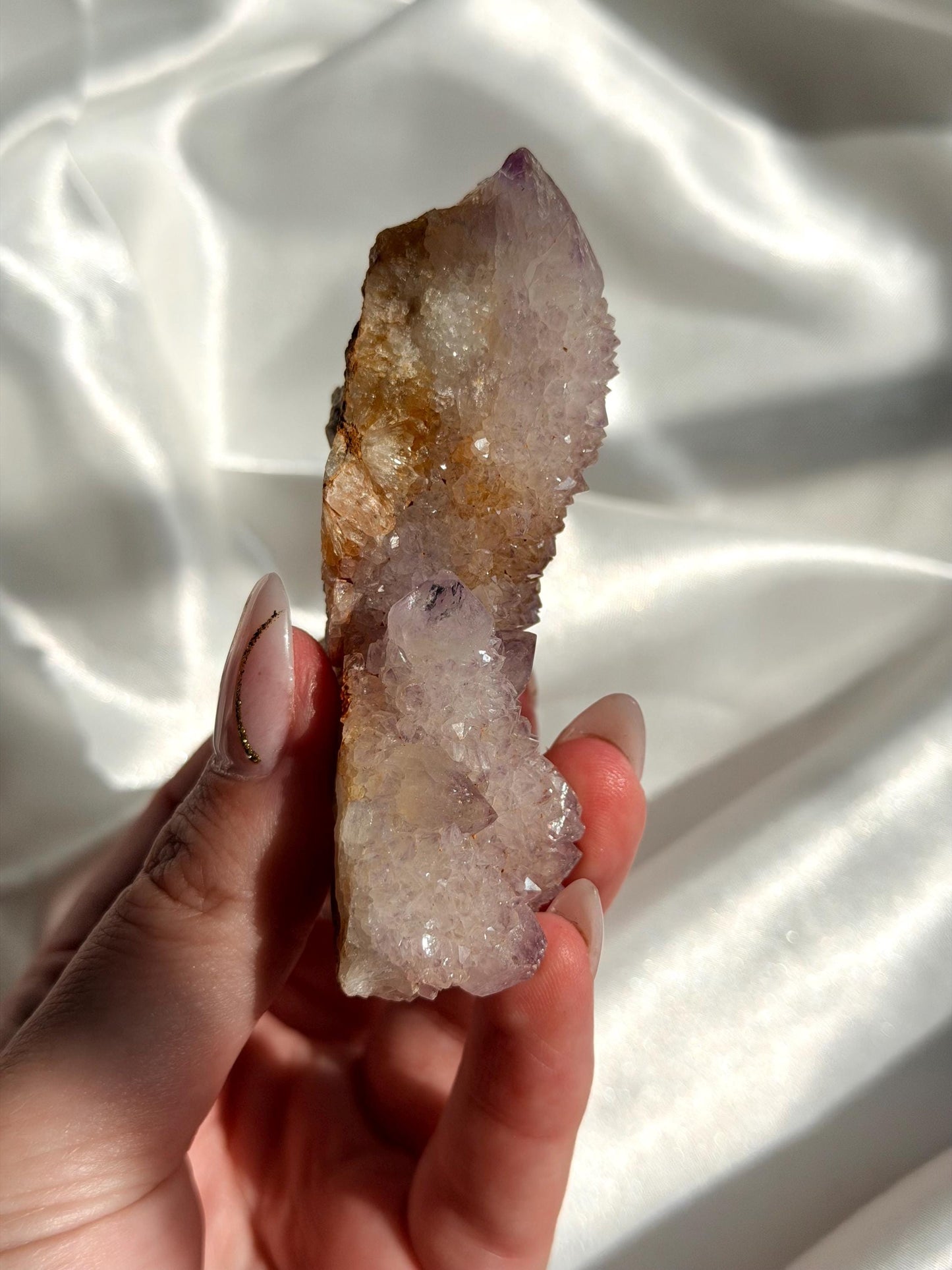Spirit Quartz Specimen Cactus Quartz Spirit Amethyst Points from South Africa