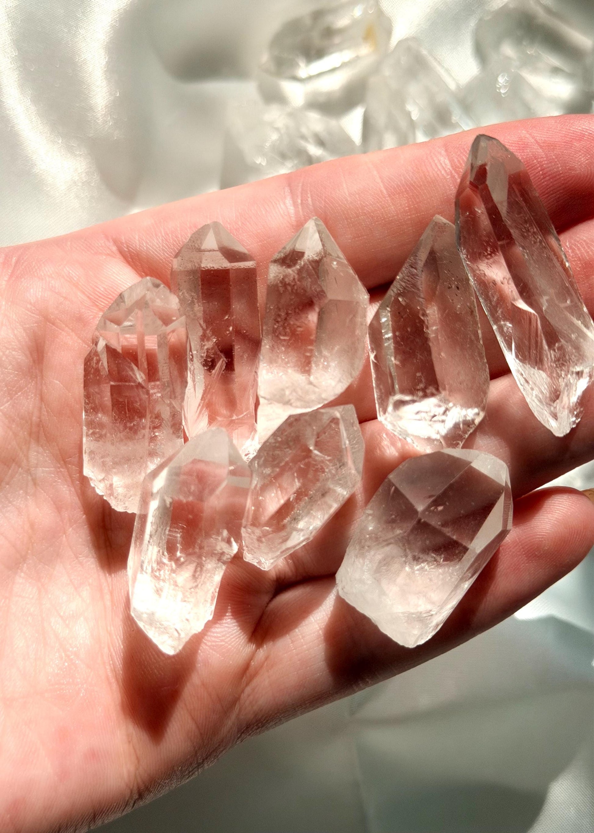 One (1) Beautiful Clear Quartz Point from Colombia