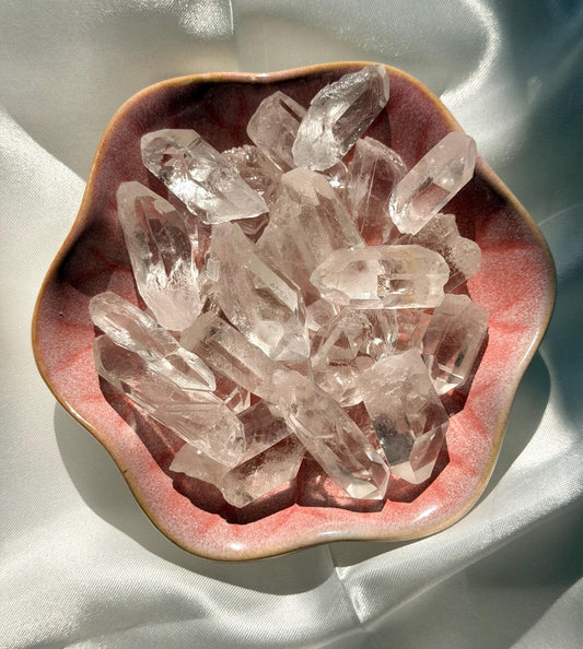 One (1) Beautiful Clear Quartz Point from Colombia