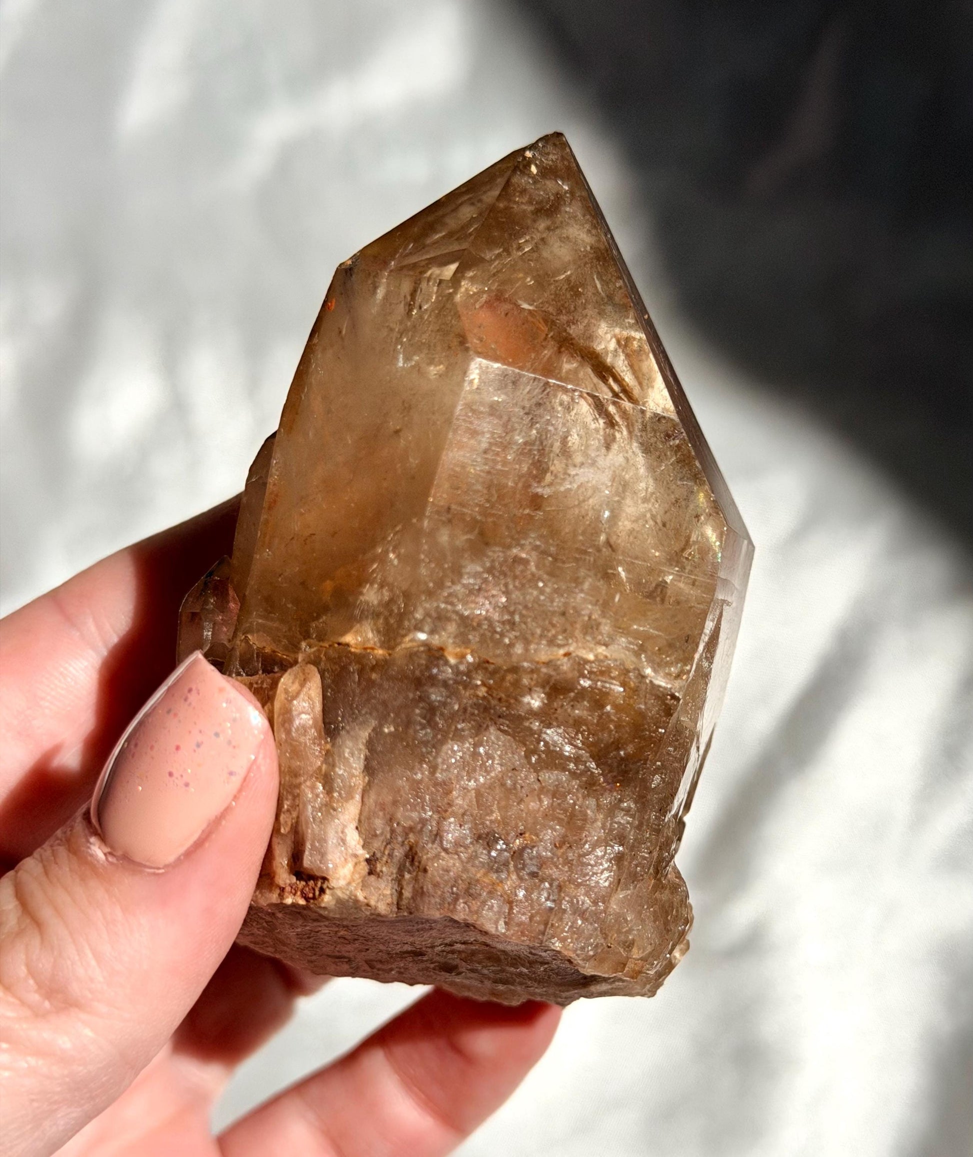 Beautiful Kundalini Citrine Elestial from Congo | Congo Citrine Points Natural Citrine