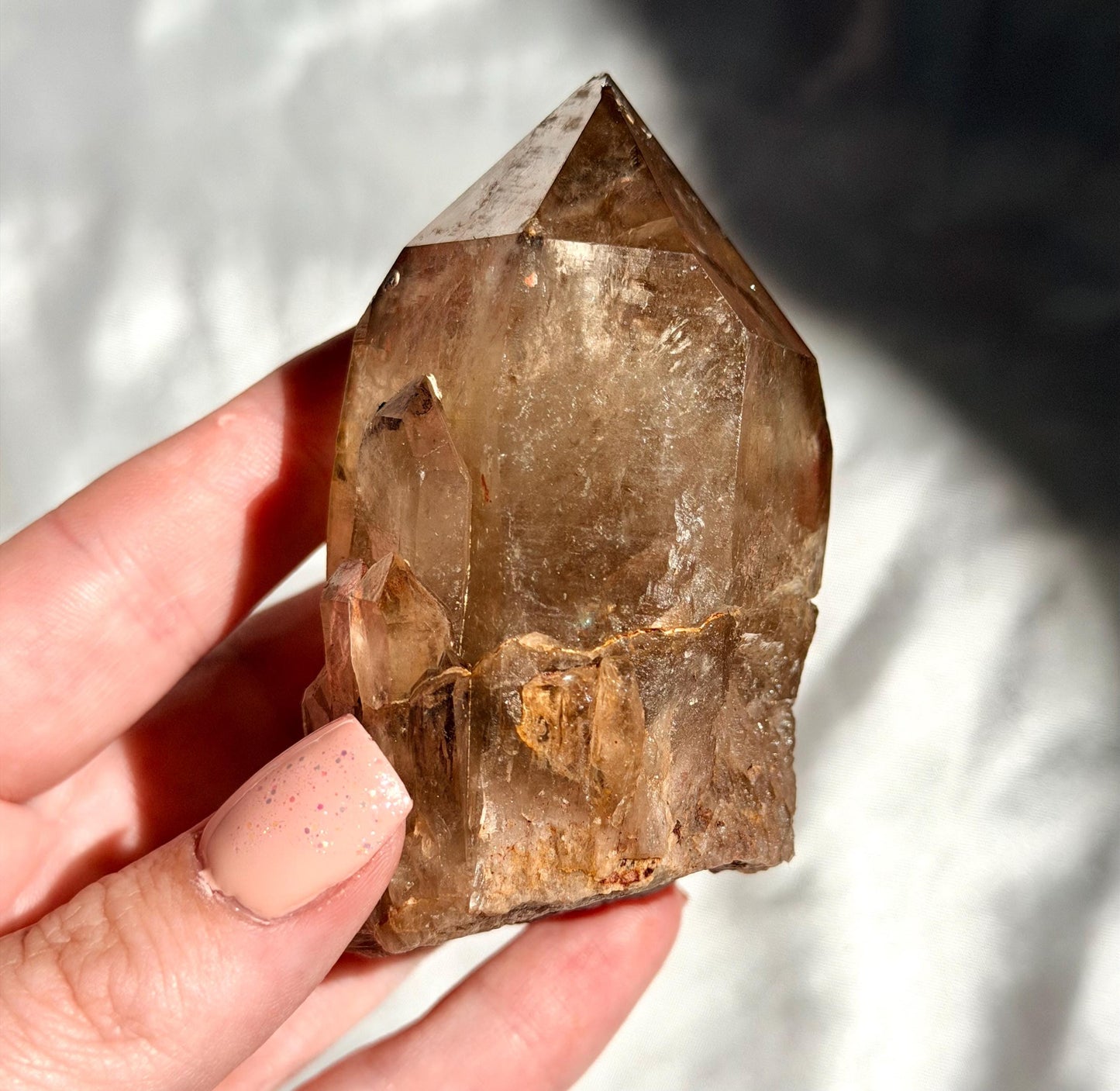 Beautiful Kundalini Citrine Elestial from Congo | Congo Citrine Points Natural Citrine