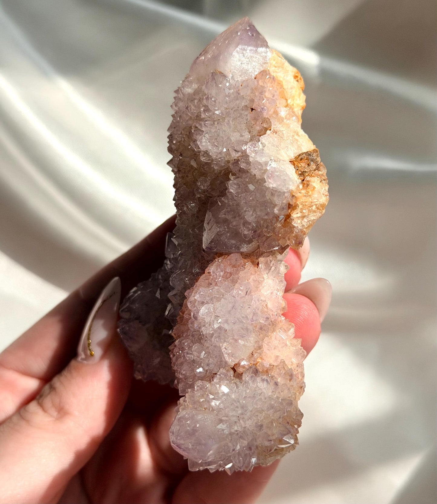 Spirit Quartz Specimen Cactus Quartz Spirit Amethyst Points from South Africa