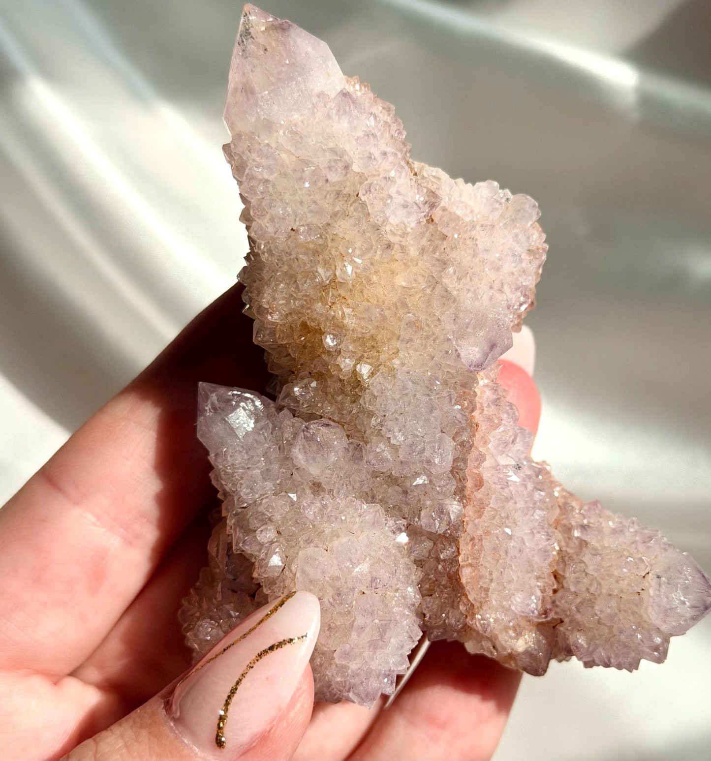 Spirit Quartz Specimen Cactus Quartz Spirit Amethyst Points from South Africa