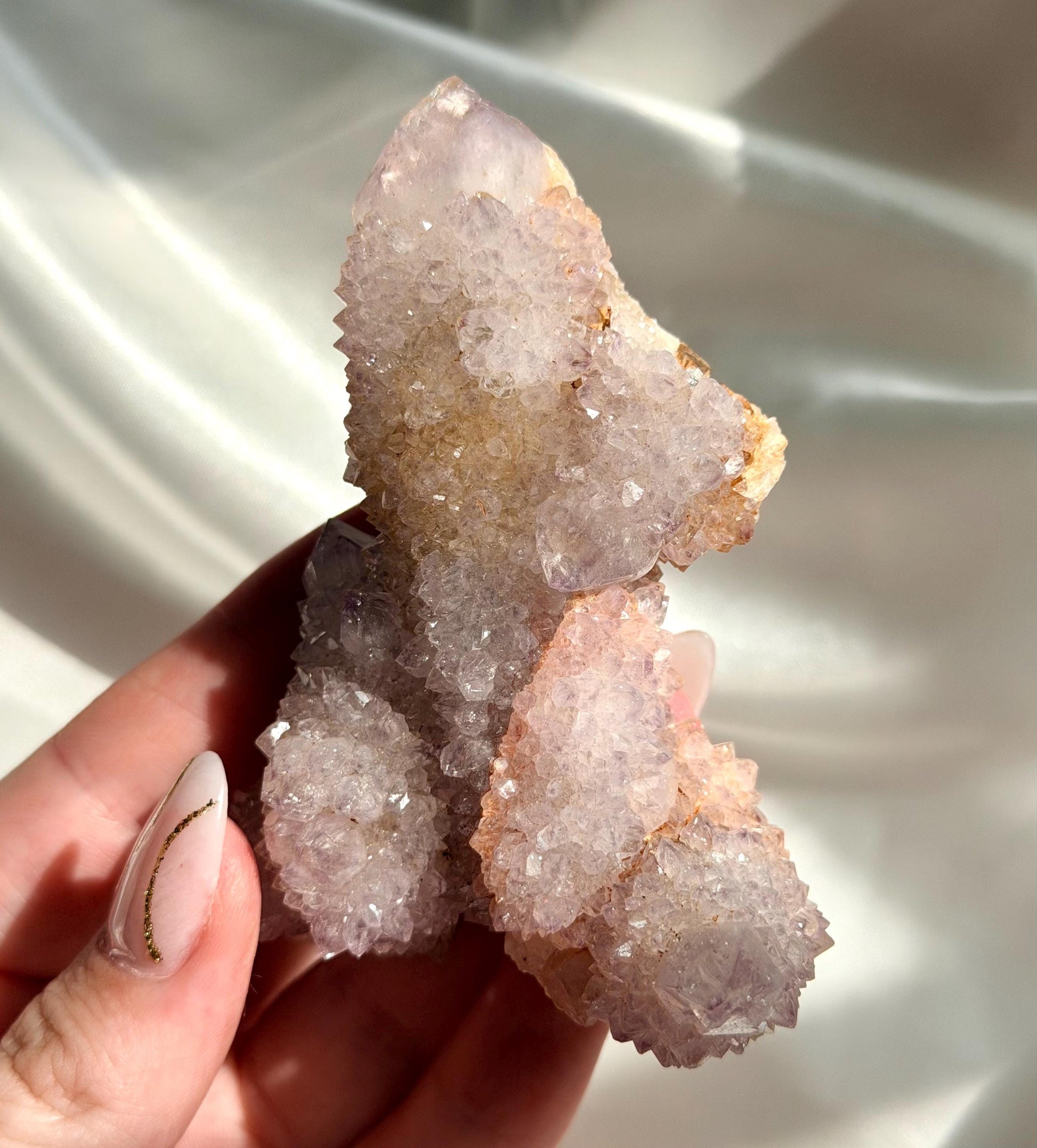 Spirit Quartz Specimen Cactus Quartz Spirit Amethyst Points from South Africa