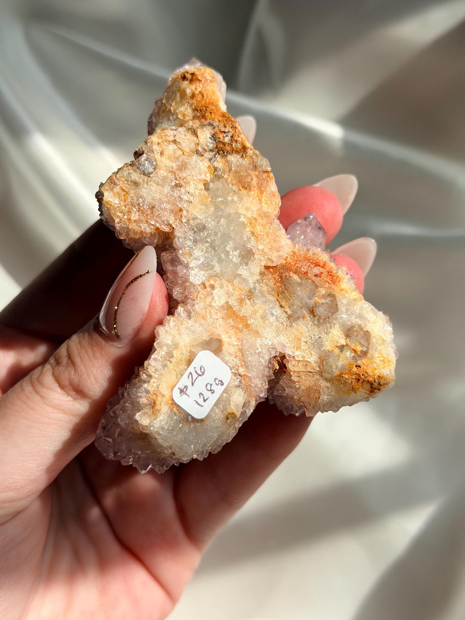 Spirit Quartz Specimen Cactus Quartz Spirit Amethyst Points from South Africa