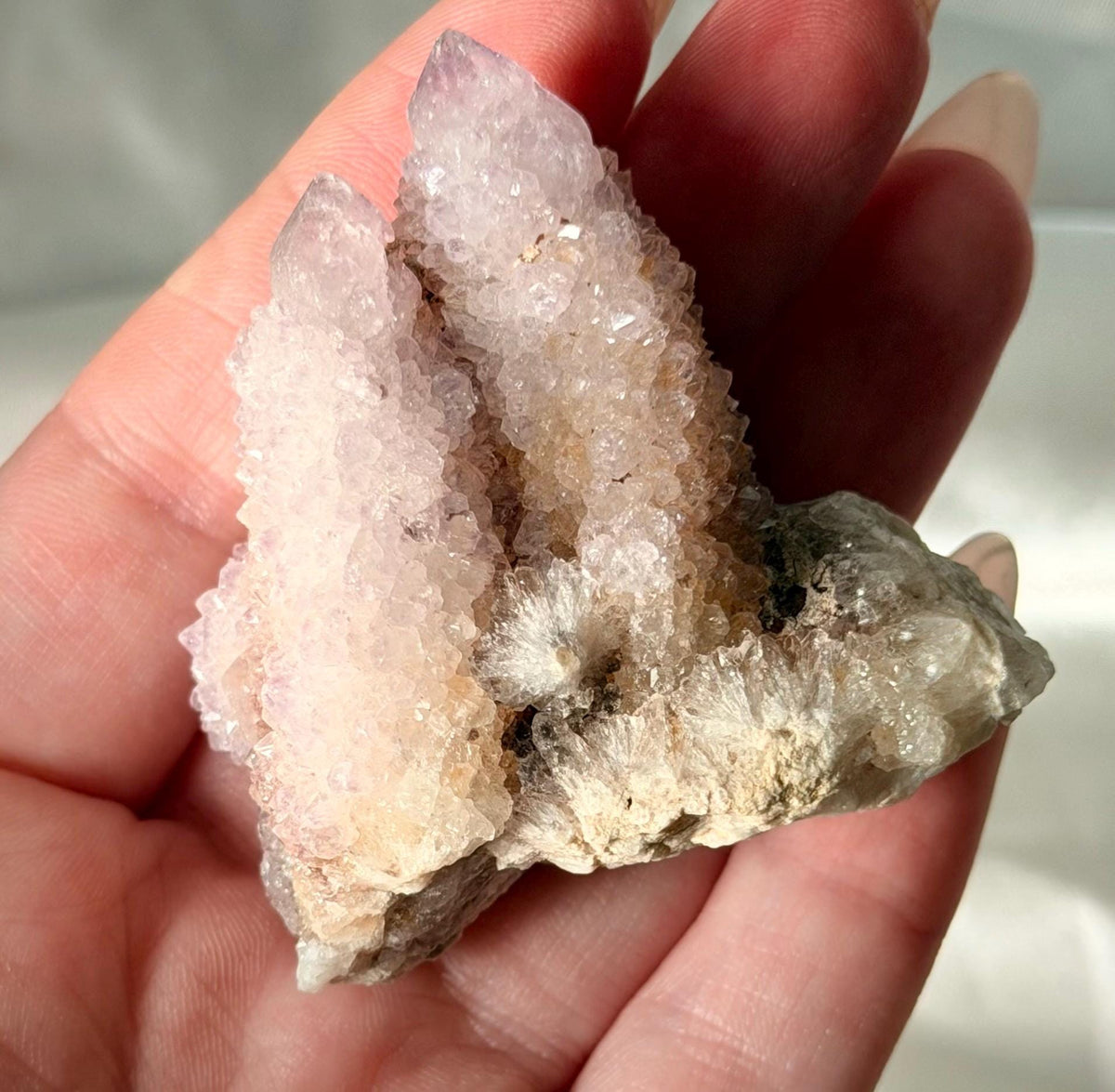 Spirit Amethyst Twin Points | Cactus Quartz Points | Double Spirit Amethyst Points from South Africa