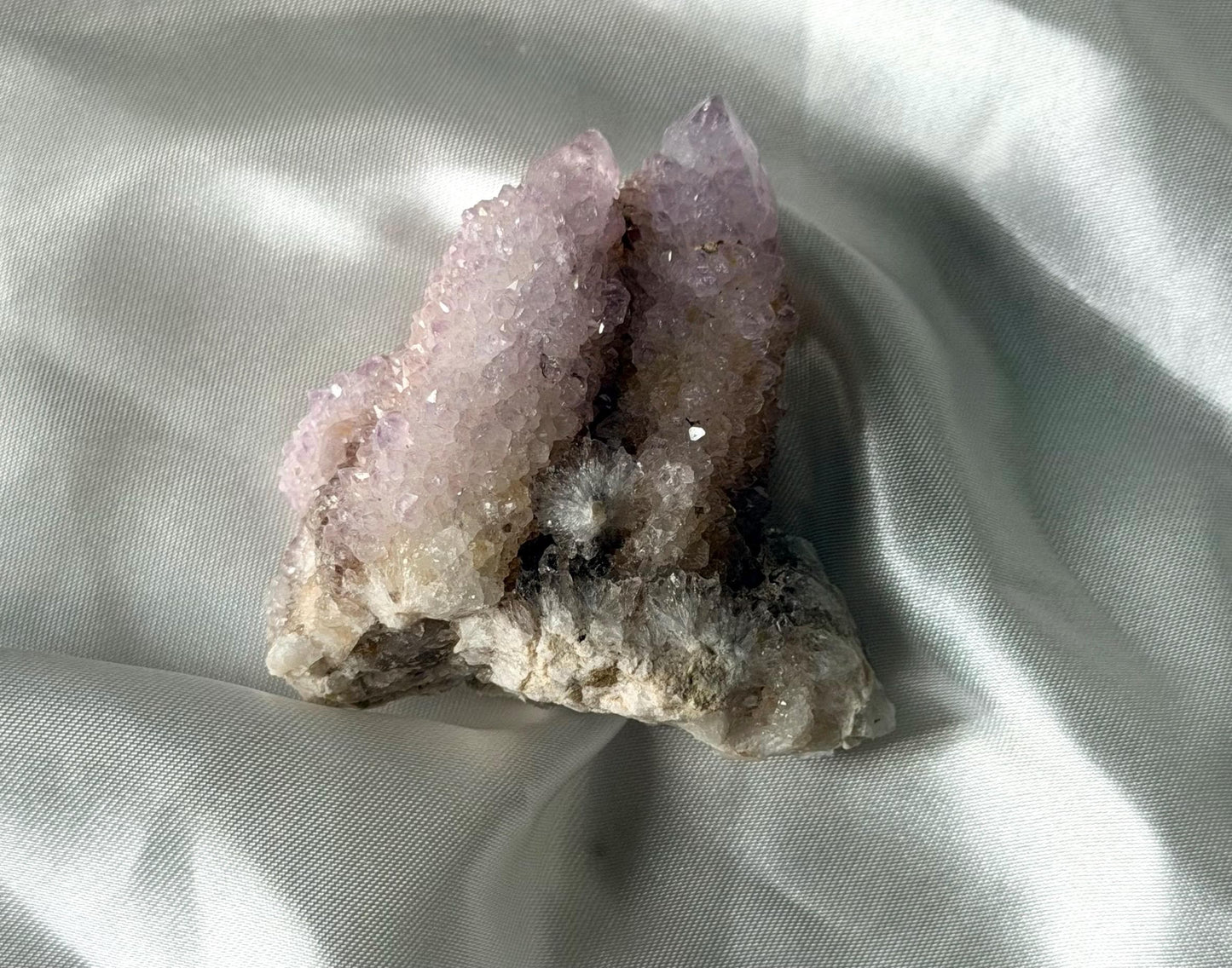 Spirit Amethyst Twin Points | Cactus Quartz Points | Double Spirit Amethyst Points from South Africa