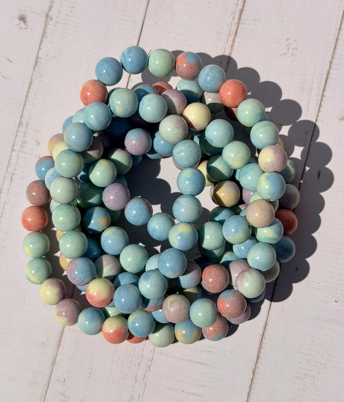 Alashan Agate Beaded Bracelet | 8mm Mongolian Agate Alashan Agate Gemstone Bracelet Crystal Healing Jewelry