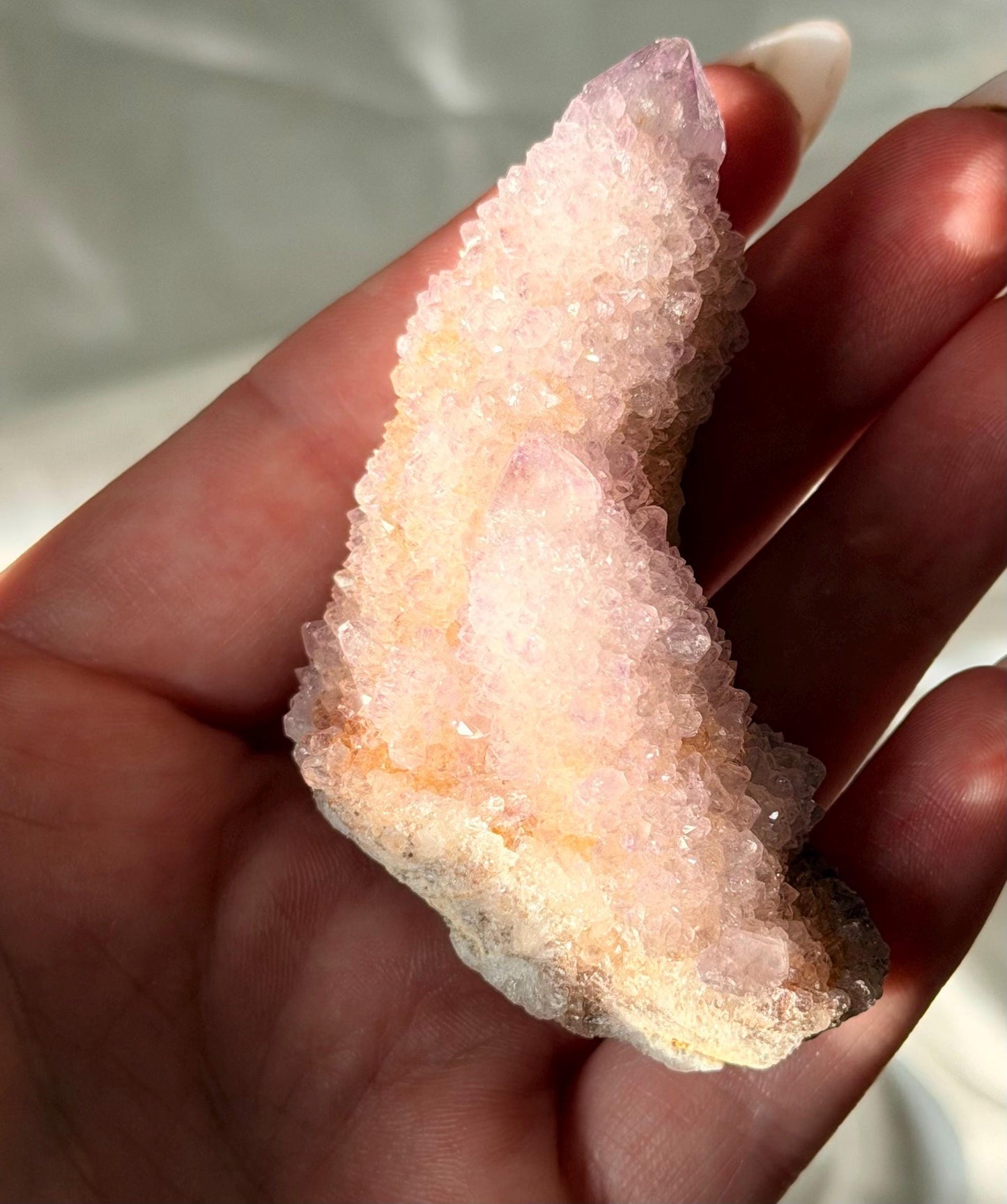 Spirit Amethyst Twin Points | Cactus Quartz Points | Double Spirit Amethyst Points from South Africa