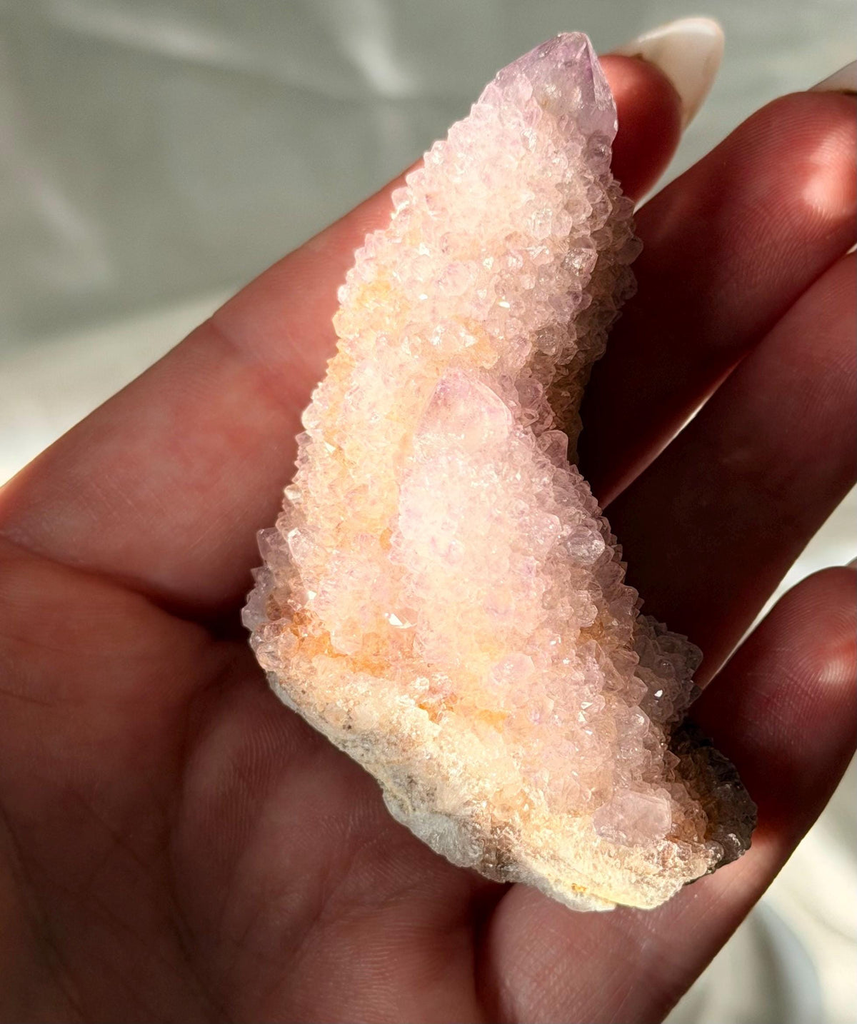 Spirit Amethyst Twin Points | Cactus Quartz Points | Double Spirit Amethyst Points from South Africa