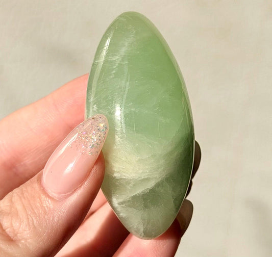 High Quality Pistachio Calcite Lingam | Green Calcite Egg | Pistachio Calcite from Pakistan