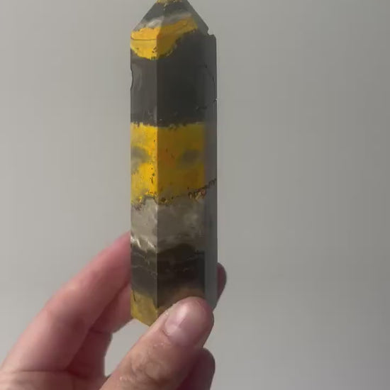 Bumblebee Jasper Tower 5” Bumble Bee Jasper Obelisk