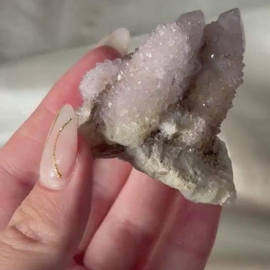 Spirit Amethyst Twin Points | Cactus Quartz Points | Double Spirit Amethyst Points from South Africa
