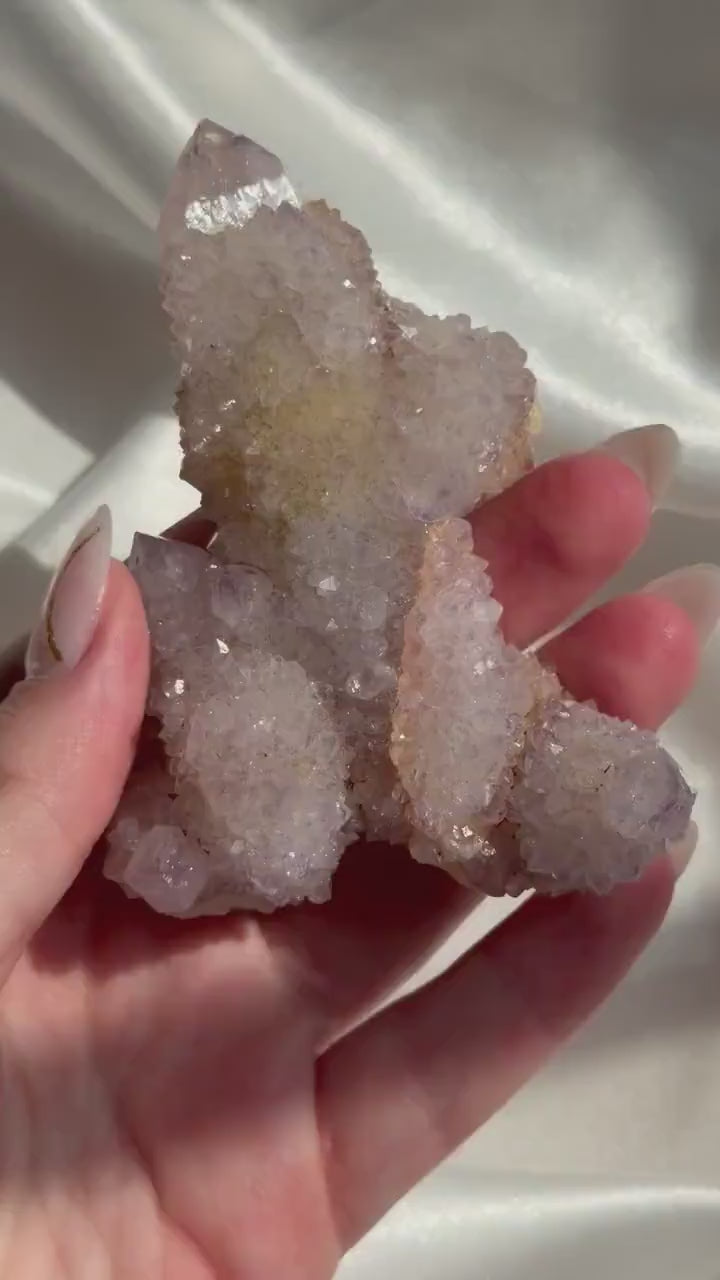 Spirit Quartz Specimen Cactus Quartz Spirit Amethyst Points from South Africa
