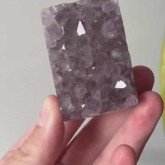 Beautiful Amethyst Cube from Uruguay | Polished Amethyst Block