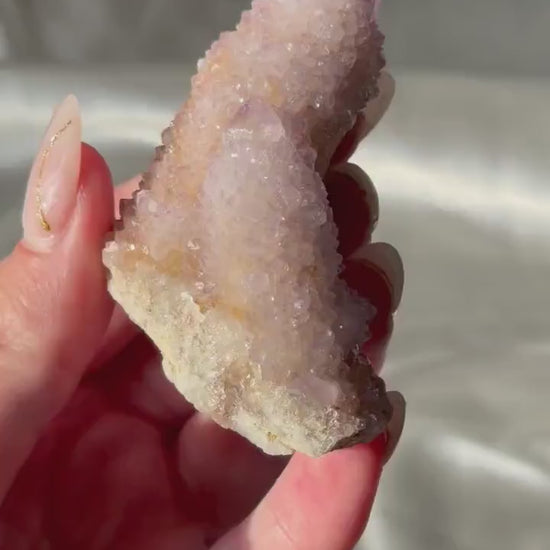 Spirit Amethyst Twin Points | Cactus Quartz Points | Double Spirit Amethyst Points from South Africa