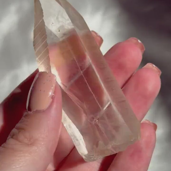AAA Lemurian Clear Quartz Point from Congo | High Quality Clear Quartz Generator
